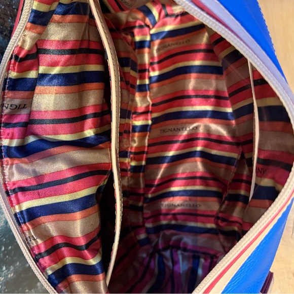 Tignanello All Star Blue Pebbled Leather Shoulder Bag!
Brand new with tags. - Picture 15 of 15